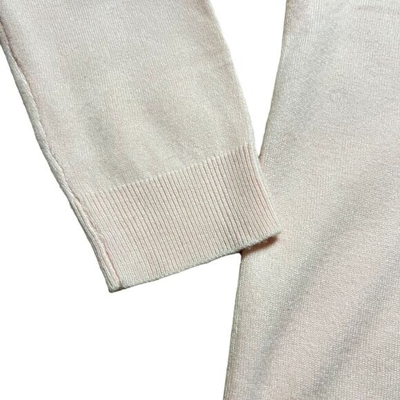 Drapers and Damons Womens Sweater Lux Soft Pullover Mock Neck Pink Petite Large - Picture 4 of 8